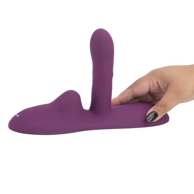 Base Estimuladora de Ponto G e Clitóris em Silicone com 5 Modos de Vibração, Movimentos e Função Aquecimento - Pretty Love Luka