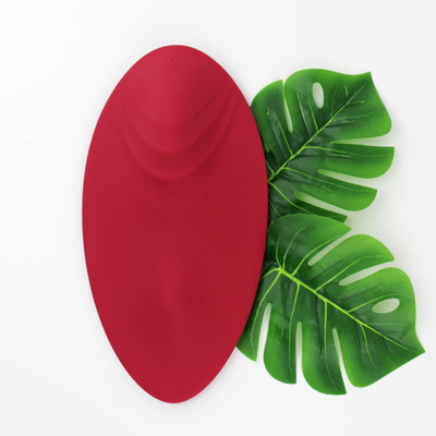 Foto 1 do produto Base Vibratória Estimuladora de Clitóris em Silicone com 9 Modos de Vibração e Carregamento Via Cabo USB - S-Hande Love Pad | 27 x 15 cm