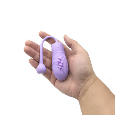 Foto 5 do produto Cápsula Vibratória Recarregável com Forma de Urso em Silicone e 10 Modos de Vibração - Bear Love Egg | 7,9 x 3 cm | Disponível em 2 Cores