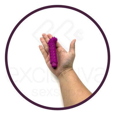 Bebbett - Cápsula Vibratória com Capa Removível Feita em Silicone e 10 Modos de Vibração