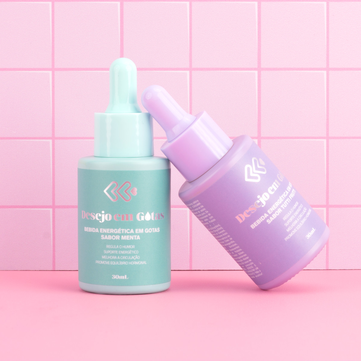 Bebida Energética que Regula o Humor e Equilíbrio Hormonal - Exclusiva Cosméticos Desejo em Gotas | 30 ml | Disponível em 2 Sabores - 2