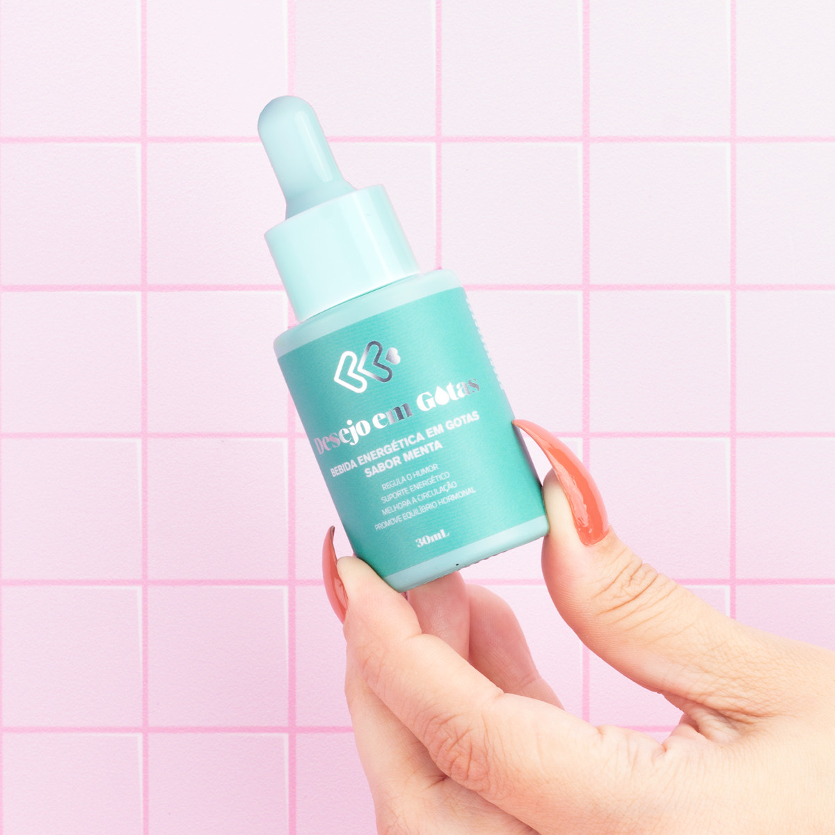 Bebida Energética que Regula o Humor e Equilíbrio Hormonal - Exclusiva Cosméticos Desejo em Gotas | 30 ml | Disponível em 2 Sabores - 4