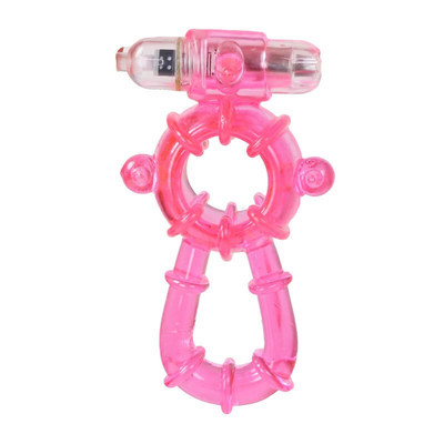 Foto 2 do produto Beefcake Dual Rings Vibe - Anel Peniano Duplo com Vibro, Estimulador de Clítoris e Anel para Saco Escrotal