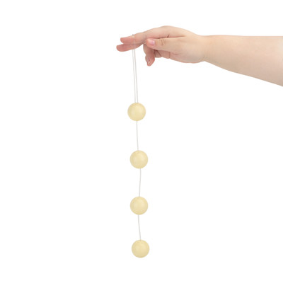 Bolinhas Tailandesas com 4 Esferas e Cordão de Silicone - Adão & Eva Ben-Wa