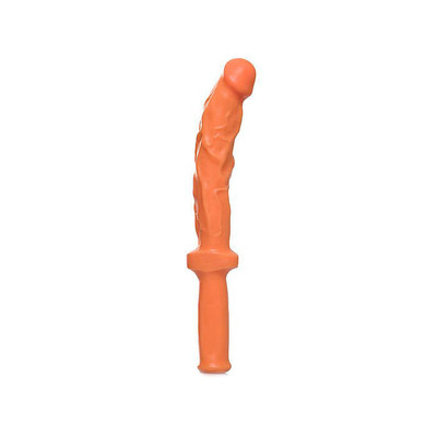 Foto 2 do produto Big Erotic Toys Patric - Prótese Peniana Realística em PVC no Formato de Facão com Cabo - 21,5 x 4 cm