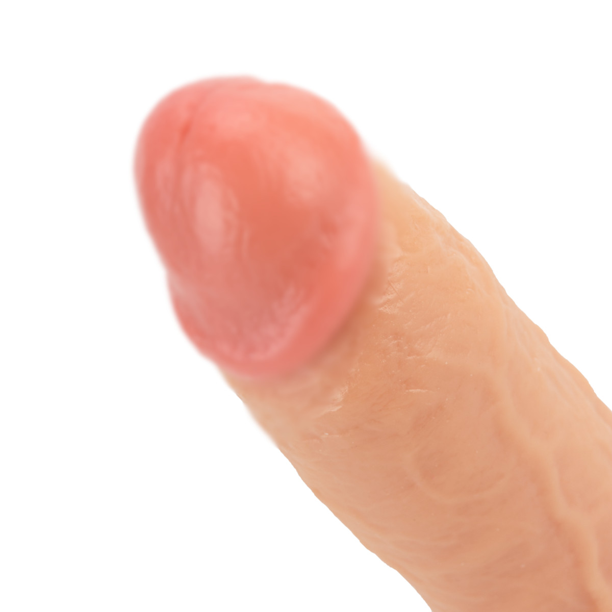 Prótese Peniana Realística Inspirada nas Proporções do Pênis de John Holmes - Big Erotic Toys | 22 x 6,7 cm | Cor: Bege - 7