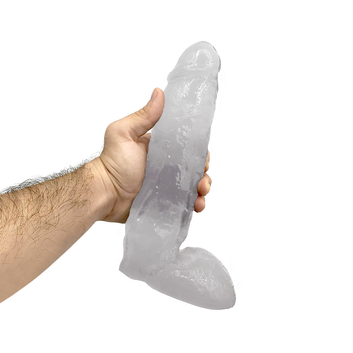 Prótese Peniana Realística Inspirada nas Proporções do Pênis de John Holmes - Big Erotic Toys | 22 x 6,7 cm | Disponível em 2 Cores - 8