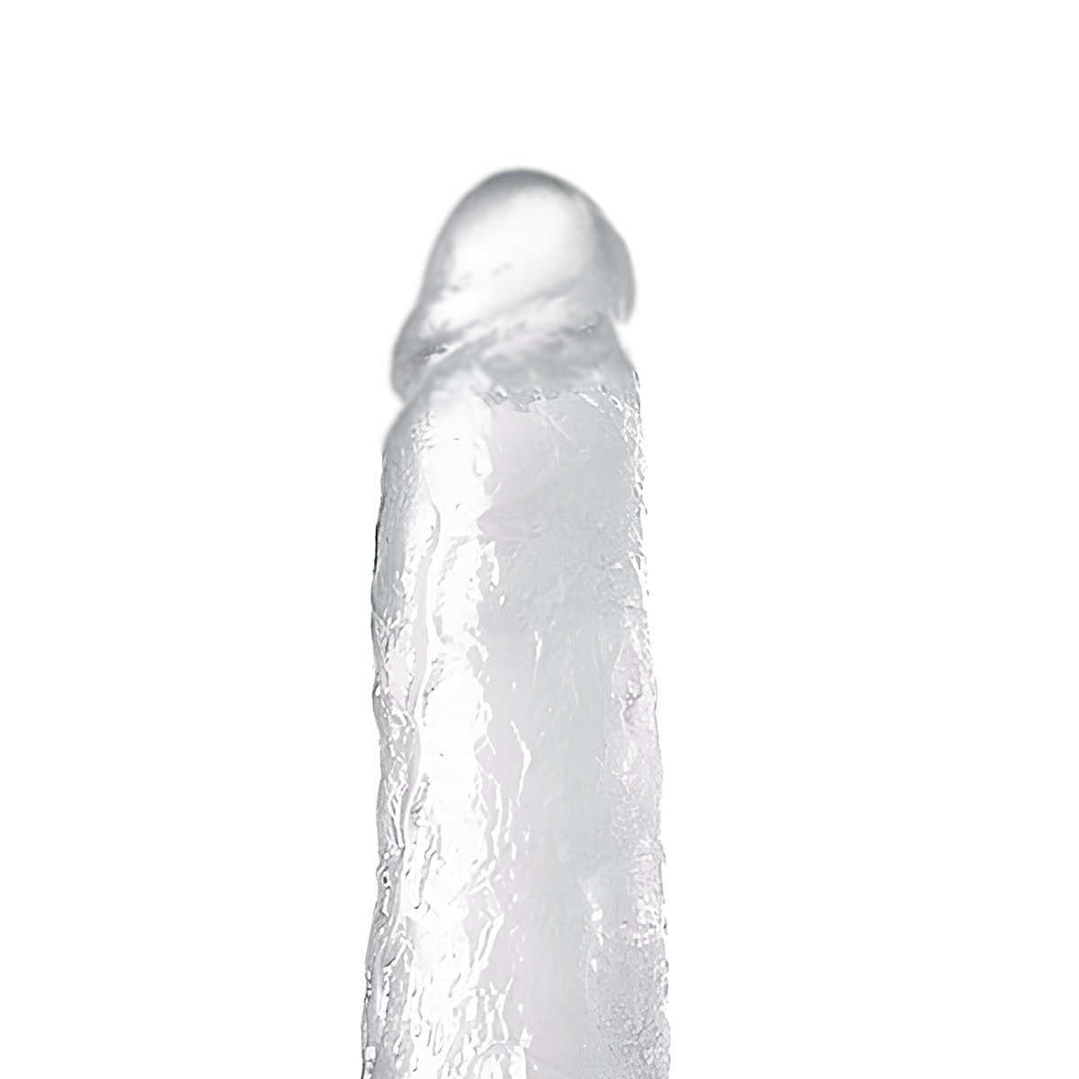 Prótese Peniana Realística Inspirada nas Proporções do Pênis de John Holmes - Big Erotic Toys | 22 x 6,7 cm | Cor: Transparente - 4