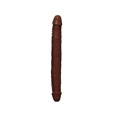 Foto 3 do produto Prótese Peniana Ponta Dupla com Glande e Veias Salientes - Adão & Eva Big Erotic Toys | 35,5 x 3,8 cm | Disponível em 3 Cores