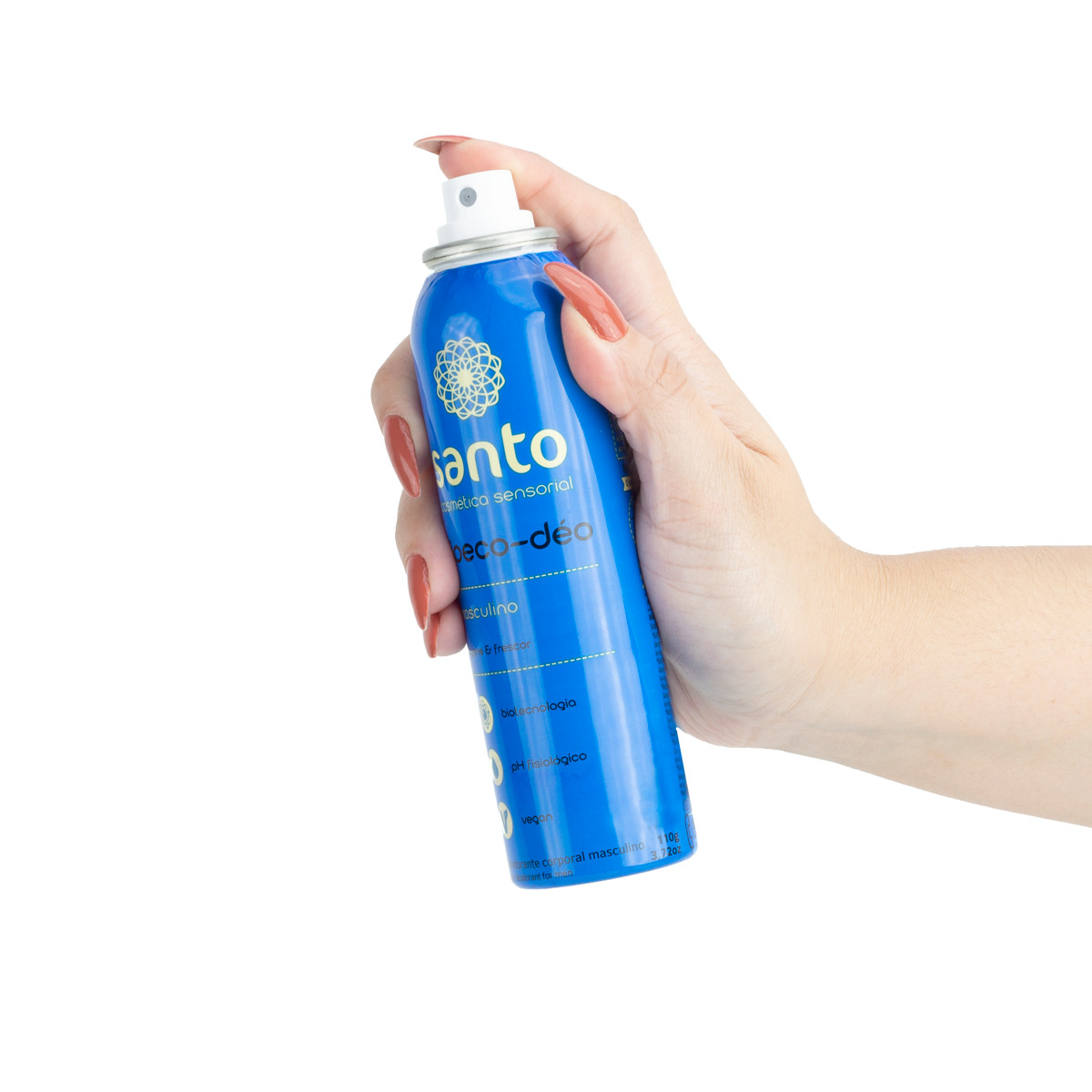 Desodorante Íntimo Masculino Vegano em Aerossol - Santo Cosméticos Bioeco-Déo | 166 ml - 4