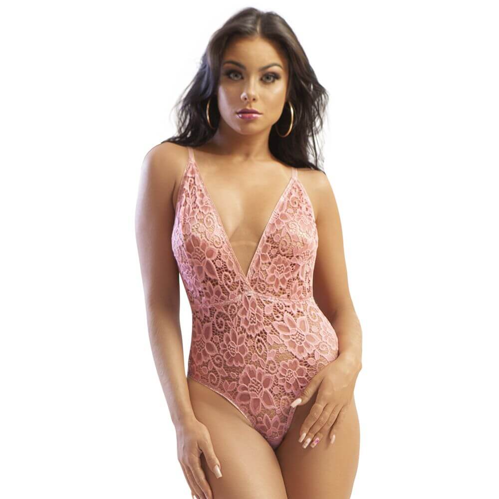 Body Angel Rendado sem Bojo - Lingerie Sapeka | Disponível em 3 Cores e 4 Tamanhos - 2