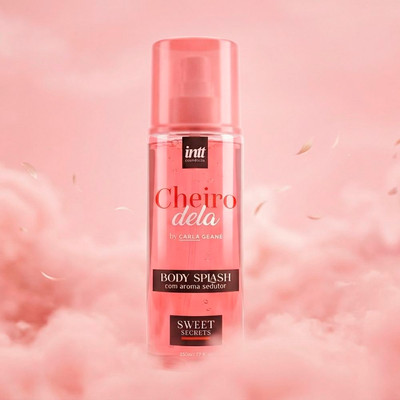 Body Splash Feminino com Aroma Afrodisíaco - Intt Cheiro Dela Sweet Secrets By Carla Geane | 230 ml
