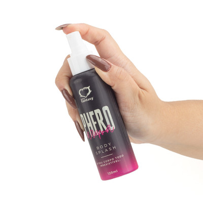 Body Splash com Fragrância Envolvente e Toque Refrescante - Sexy Fantasy Phero Aroma Feminino | 120ml