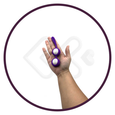 Bolas com Peso para Pompoarismo Ben-Wa em Silicone e ABS - Disponível em 3 Cores