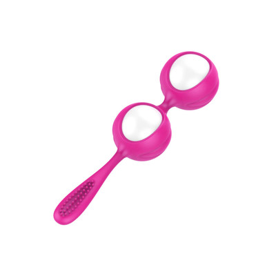 Bolas com Peso para Pompoarismo Ben-Wa em Silicone e ABS - Disponível em 3 Cores