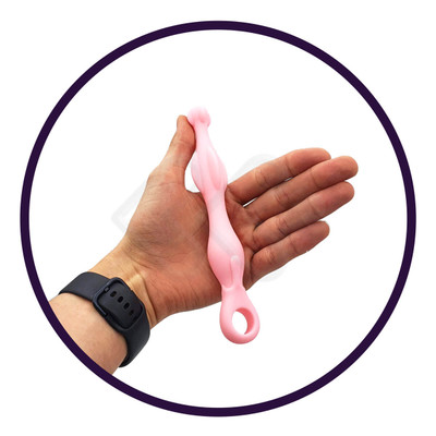 Bolinha Tailandesa Anal Anatômica em Silicone - Anatick | 18 x 2,8 cm