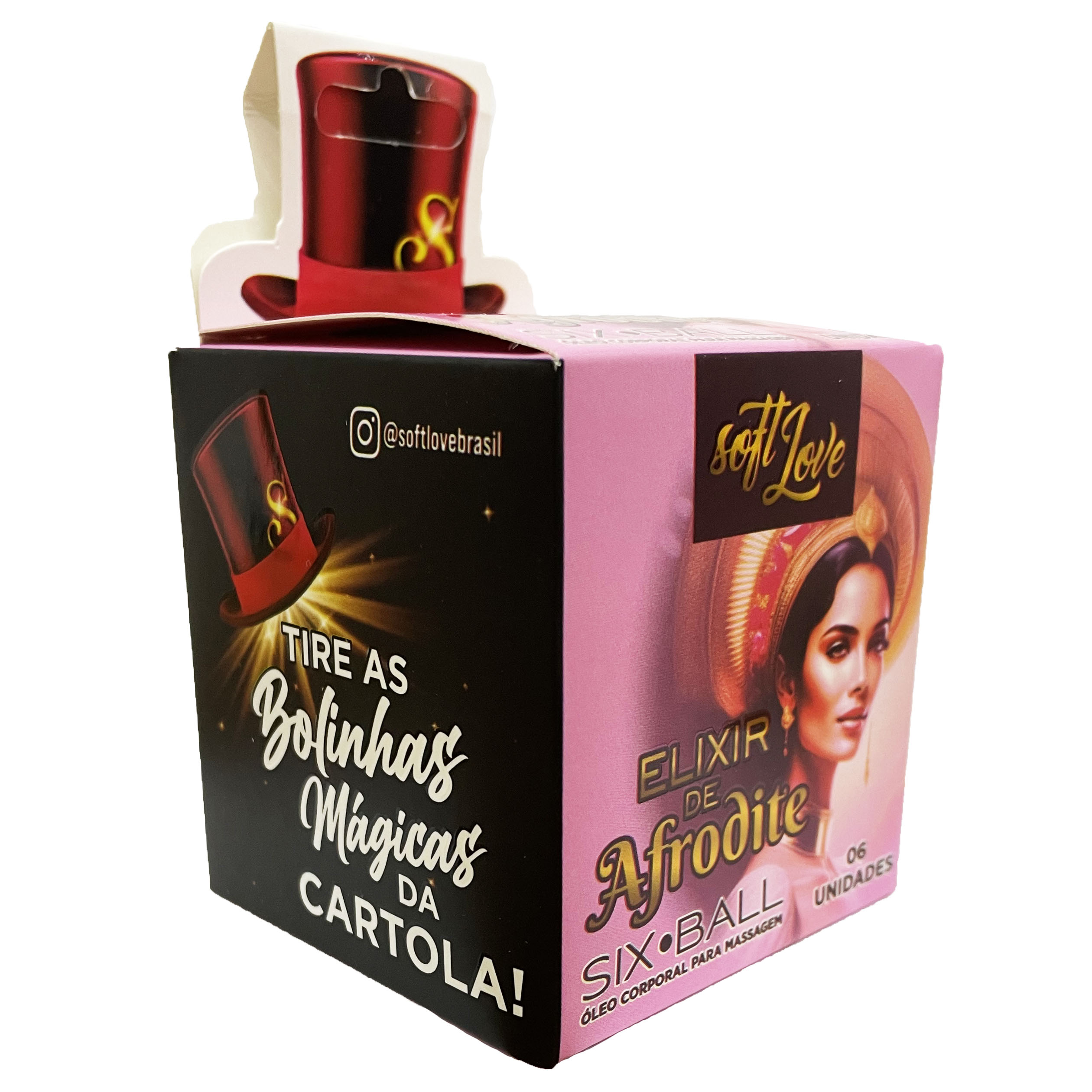 Bolinhas Explosivas com Óleo de Massagem e Excitante - Soft Love Elixir de Afrodite | 6 Unidades - 2