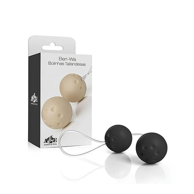 Bolinhas Tailandesas com 2 Esferas e Cordão de Silicone - Ben-Wa | Disponível em 3 Cores