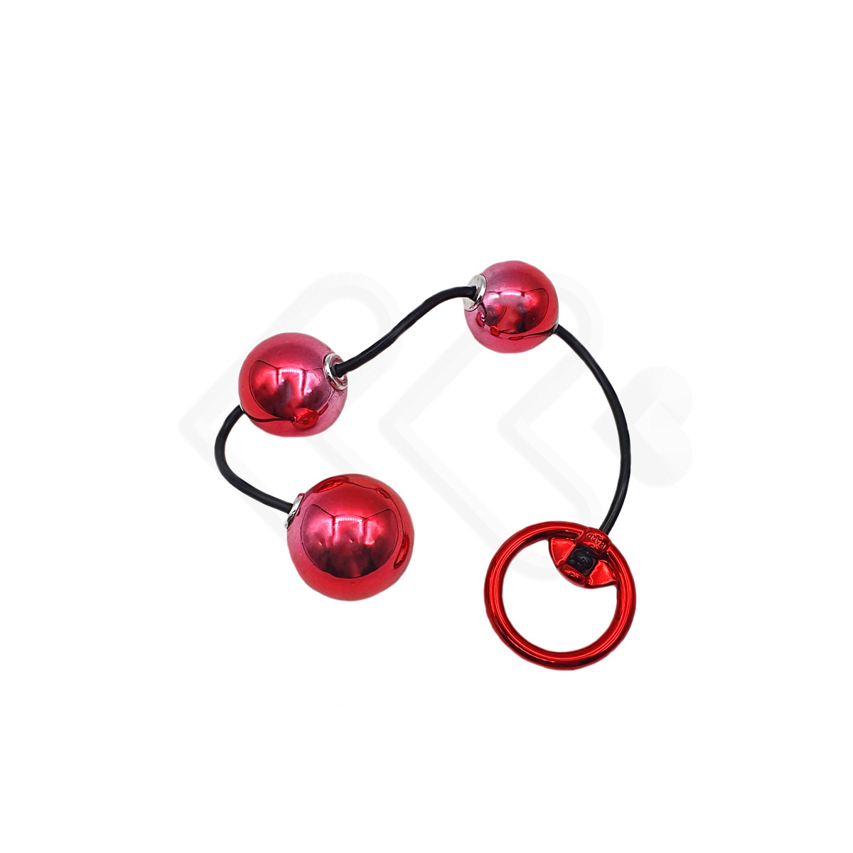 Bolinhas Tailandesas para Pompoarismo com 3 Esferas e Alças de Segurança - Hard | Disponível em 6 Cores - 2