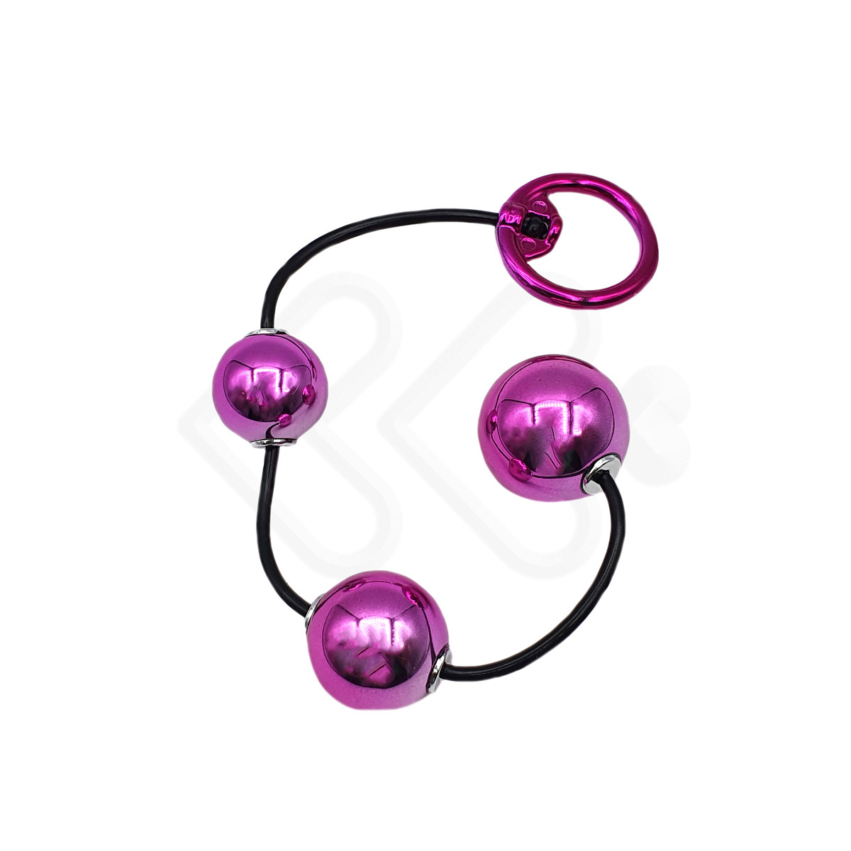 Bolinhas Tailandesas para Pompoarismo com 3 Esferas e Alças de Segurança - Hard | Disponível em 6 Cores - 8