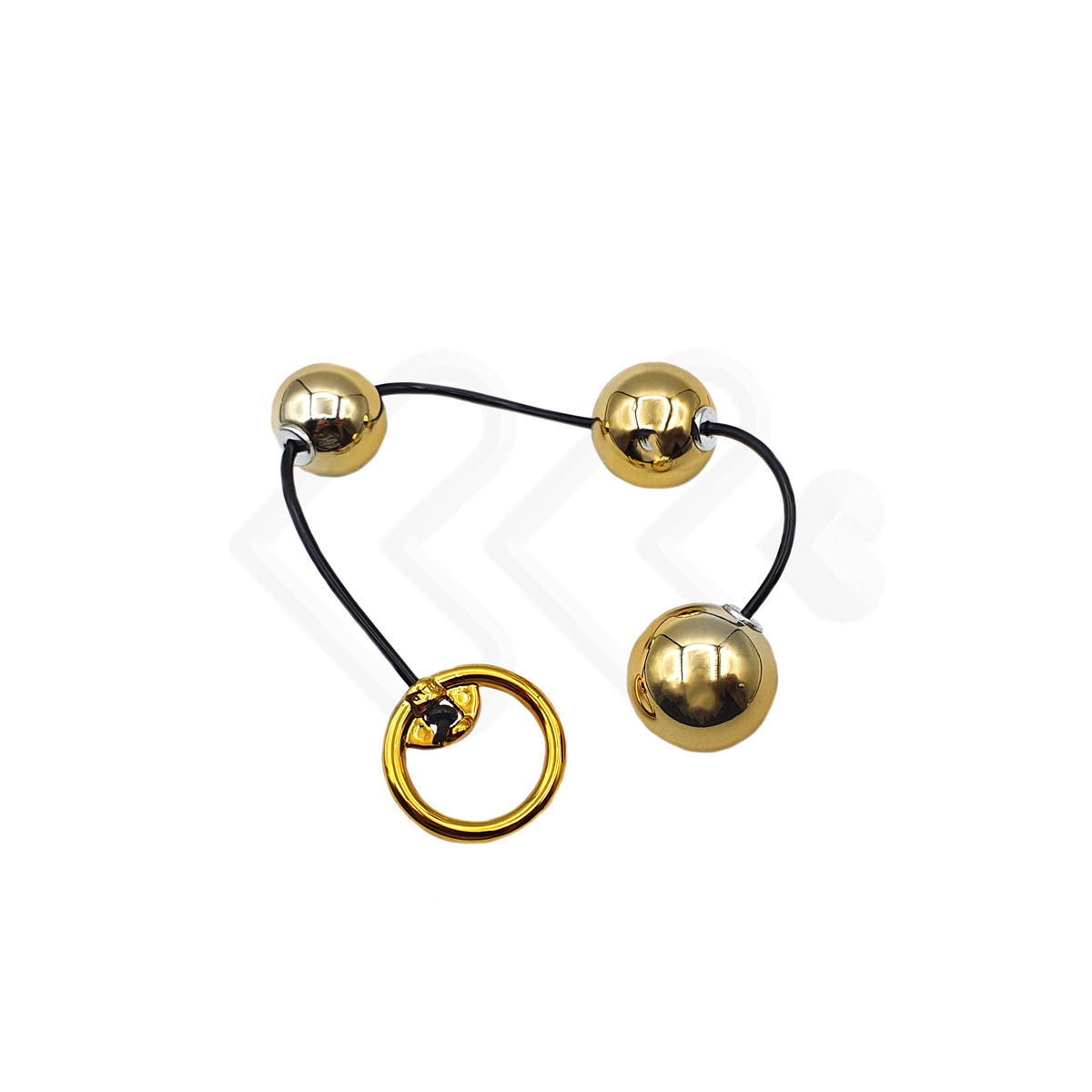 Bolinhas Tailandesas para Pompoarismo com 3 Esferas e Alças de Segurança - Hard | Disponível em 6 Cores - 5