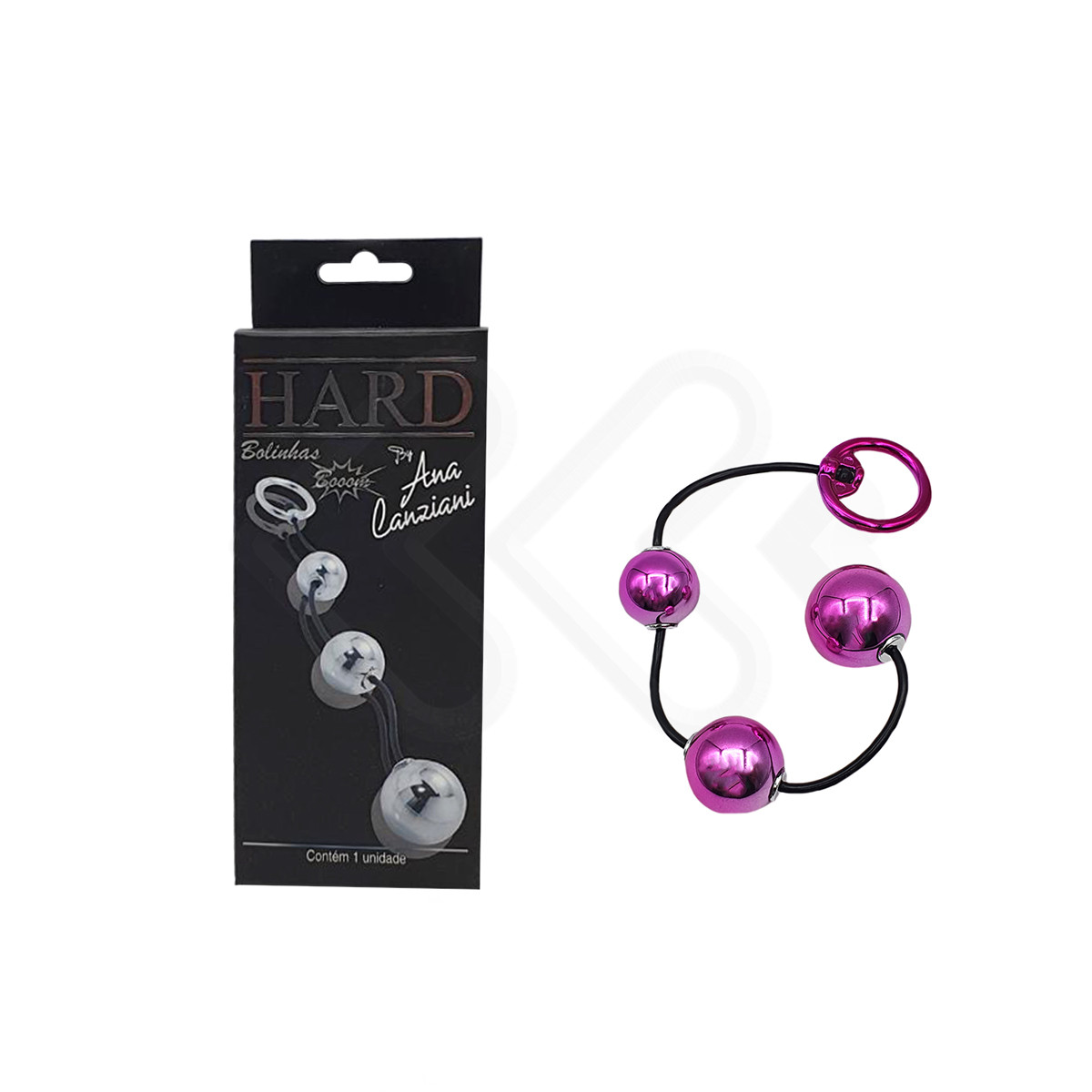 Bolinhas Tailandesas para Pompoarismo com 3 Esferas e Alças de Segurança - Hard | Disponível em 6 Cores - 7