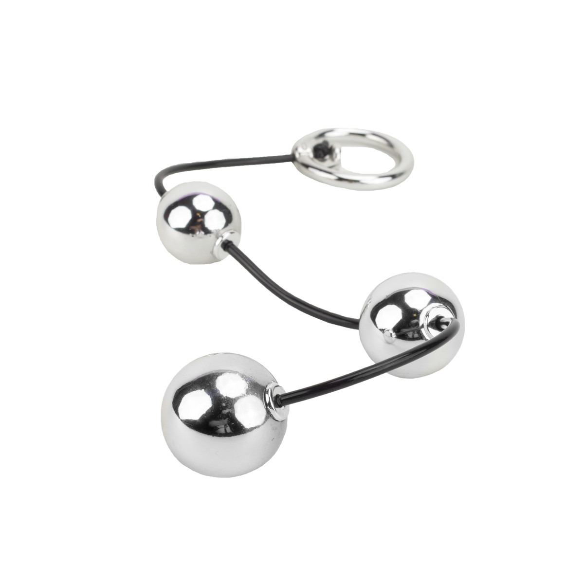 Bolinhas Tailandesas para Pompoarismo com 3 Esferas e Alças de Segurança - Hard | Disponível em 6 Cores - 6