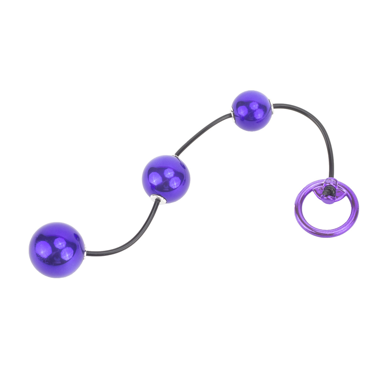 Bolinhas Tailandesas para Pompoarismo com 3 Esferas e Alças de Segurança - Hard | Disponível em 6 Cores - 2