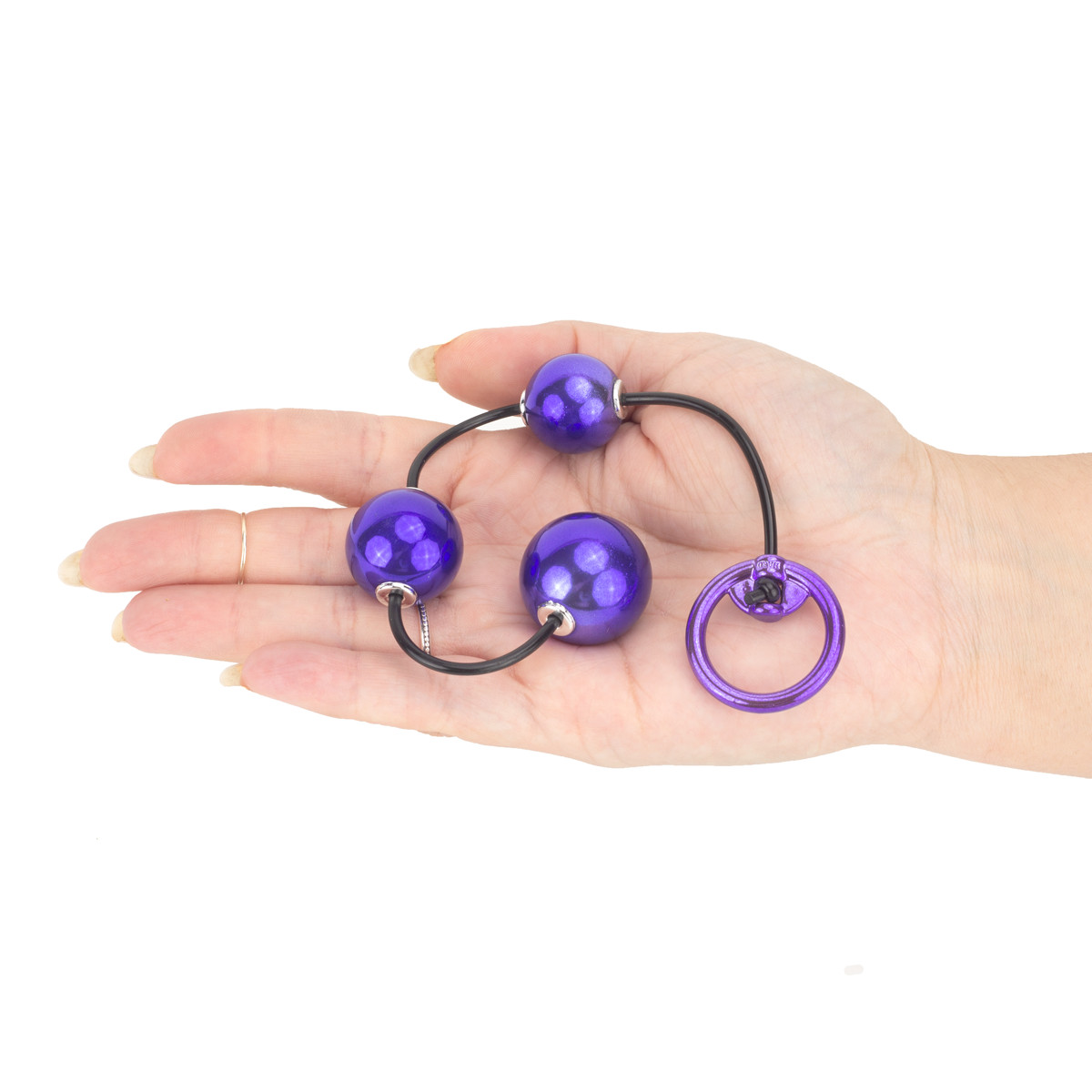 Bolinhas Tailandesas para Pompoarismo com 3 Esferas e Alças de Segurança - Hard | Disponível em 6 Cores - 4