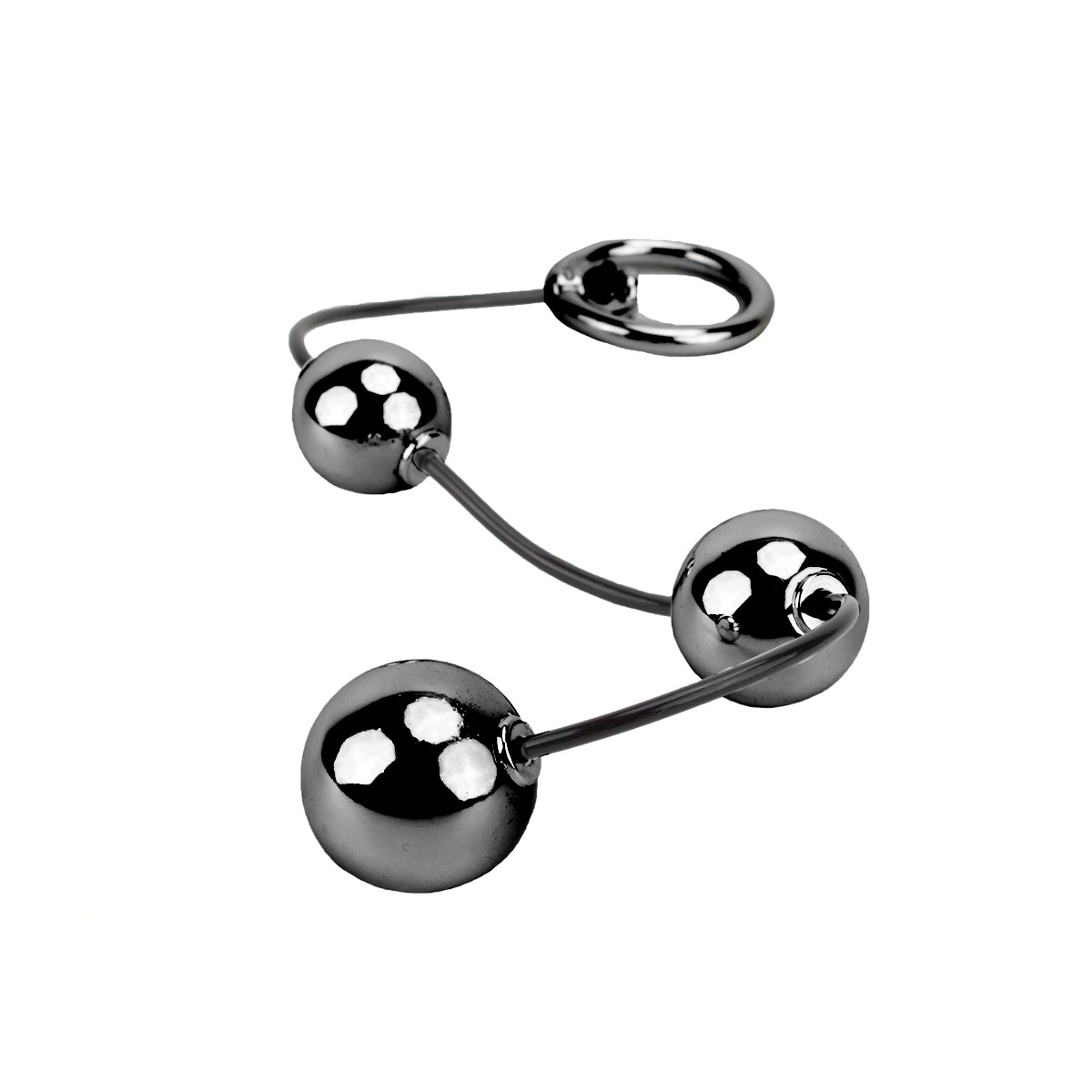 Bolinhas Tailandesas para Pompoarismo com 3 Esferas e Alças de Segurança - Hard | Disponível em 6 Cores - 22