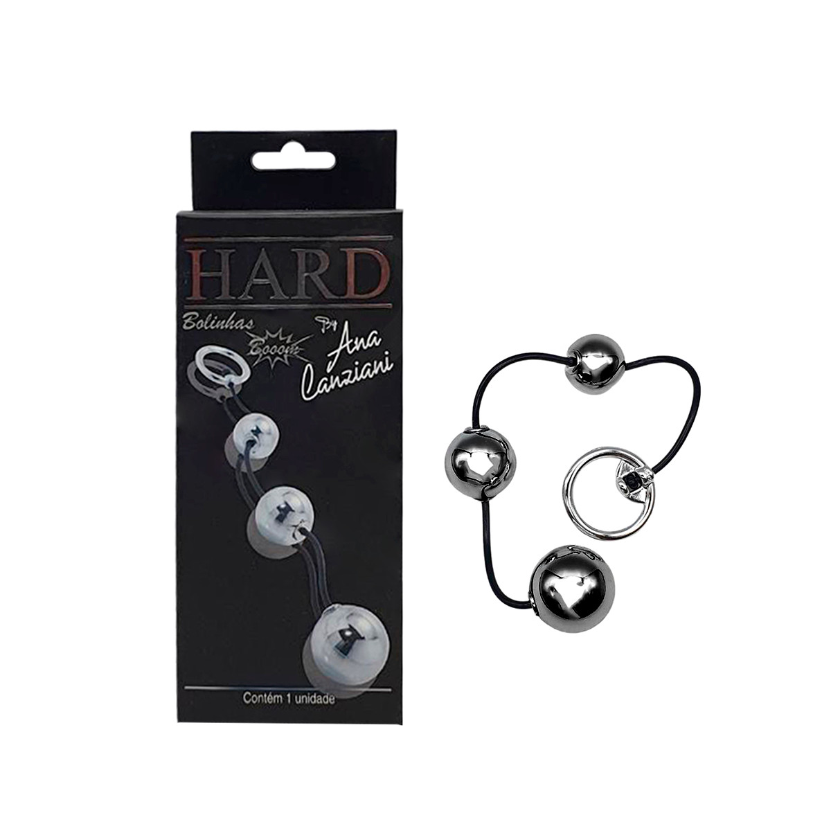 Bolinhas Tailandesas para Pompoarismo com 3 Esferas e Alças de Segurança - Hard | Disponível em 6 Cores - 21