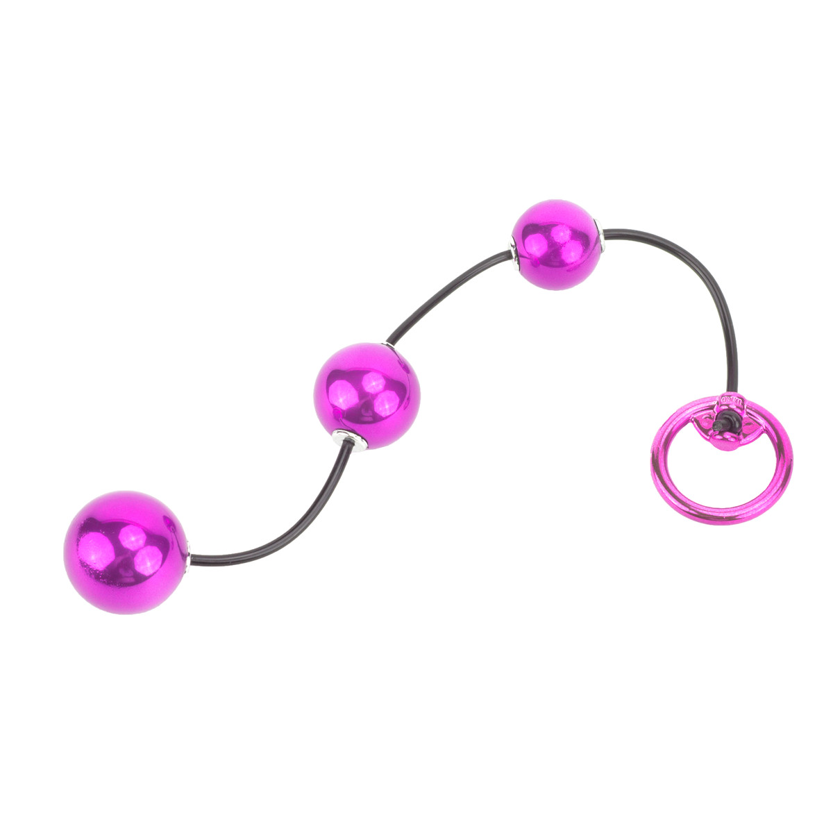 Bolinhas Tailandesas para Pompoarismo com 3 Esferas e Alças de Segurança - Hard | Disponível em 6 Cores - 10