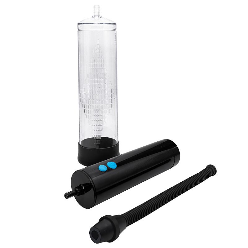 Bomba Peniana Automática Recarregável com 3 Modos de Sucção - SI Bomba Automática Super Forte | 20 x 6,2 cm - 3