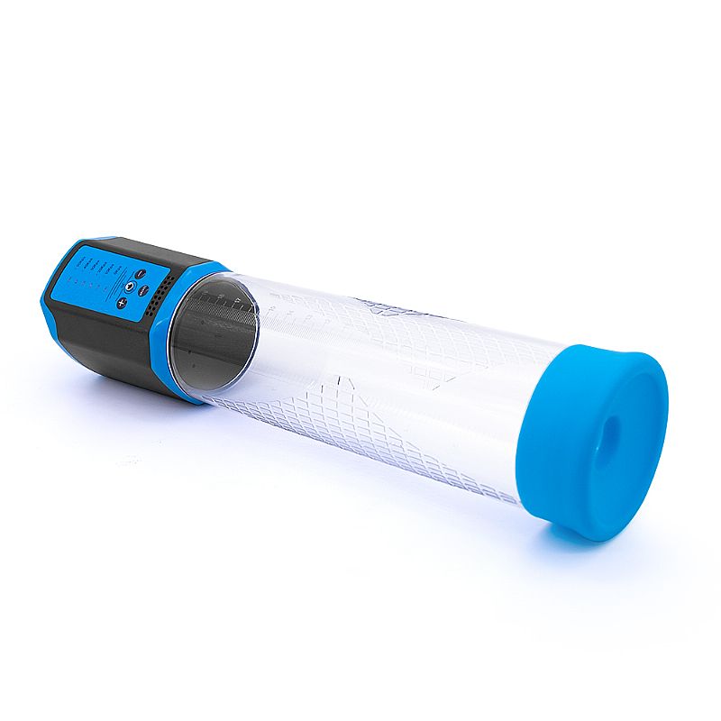 Bomba Peniana Automática Recarregável com Vibração e 5 Modos de Intensidade - Sexy Import | 20 x 5,9 cm | Disponível em 2 Cores - 2