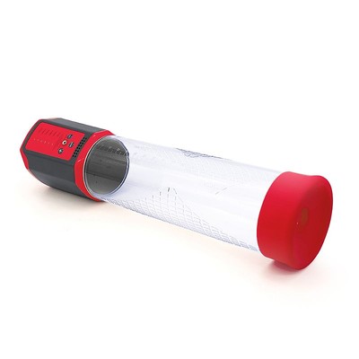 Foto 6 do produto Bomba Peniana Automática Recarregável com Vibração e 5 Modos de Intensidade - Sexy Import | 20 x 5,9 cm | Disponível em 2 Cores
