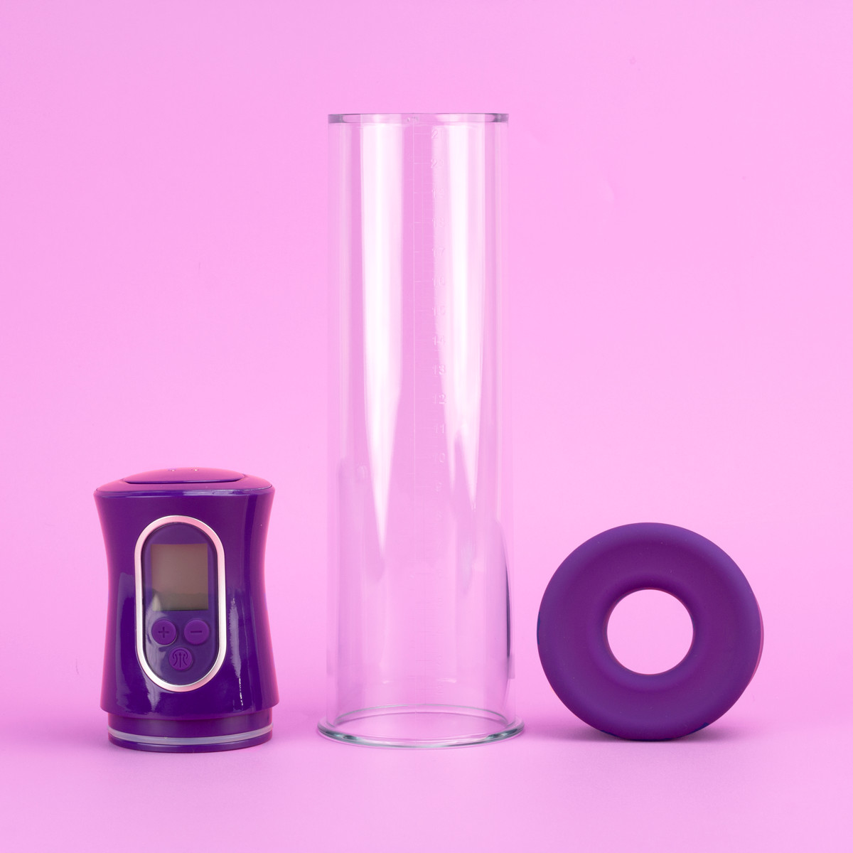 Bomba Peniana Elétrica com 3 Modos de Sucção e 8 Tipos de Intensidade - Exclusiva Atticus | Cor: Roxo - 3