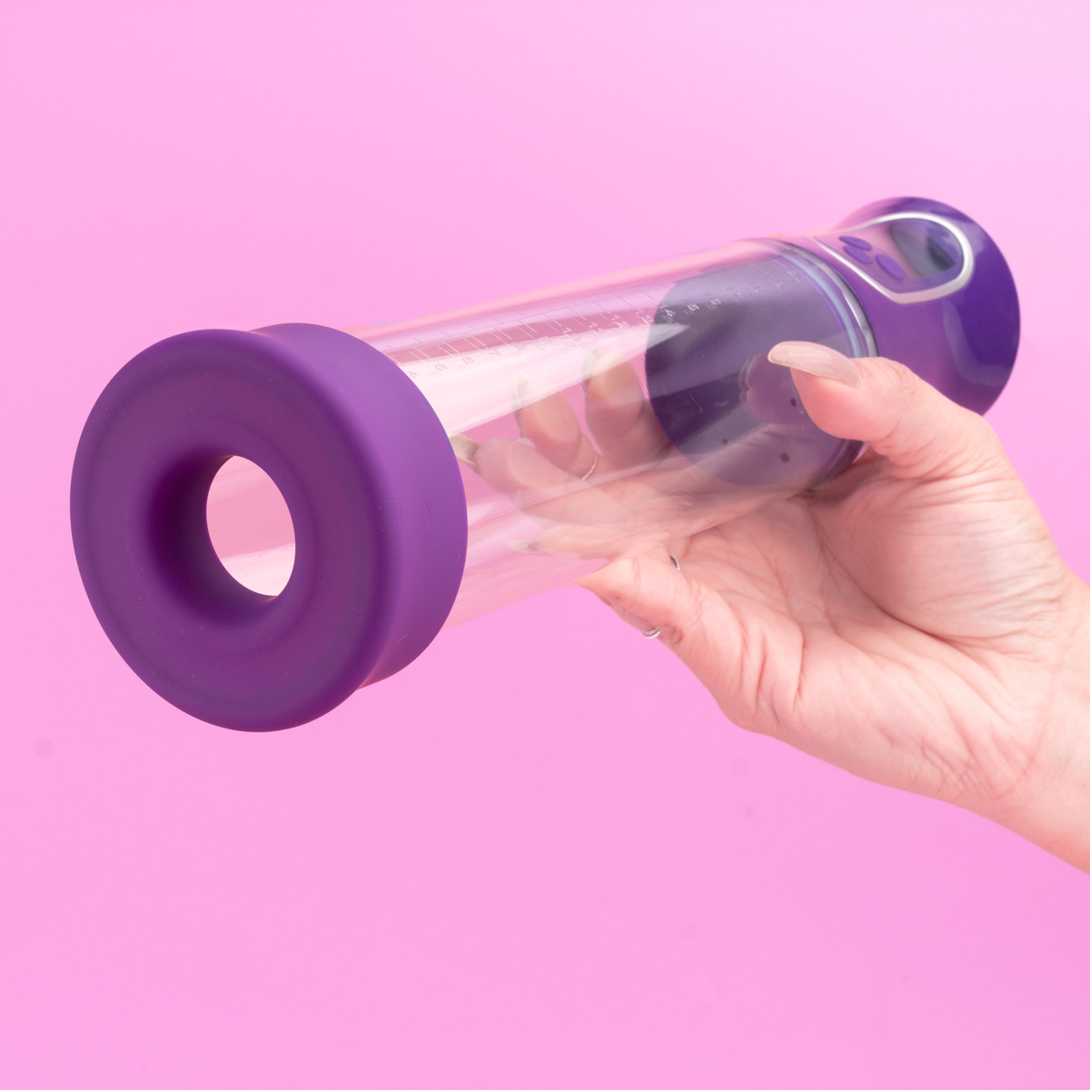 Bomba Peniana Elétrica com 3 Modos de Sucção e 8 Tipos de Intensidade - Exclusiva Atticus | Cor: Roxo - 7