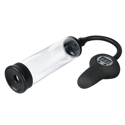 Foto 3 do produto Bomba Peniana Elétrica com 3 Modos de Sucção e Anel em Silicone - SI Bomba Peniana Sexy | 21,5 x 6 cm