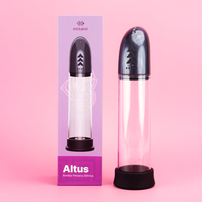 Bomba Peniana Elétrica com 4 Modos de Sucção e Carregamento via Cabo USB - Exclusiva Altus