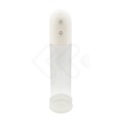 Foto 8 do produto Bomba Peniana Elétrica com Botão de Descompressão do Ar e Carregamento Via Cabo USB - LuvPump Automatic Penis Pump | 20,7 x 6 cm | Cor: Branco