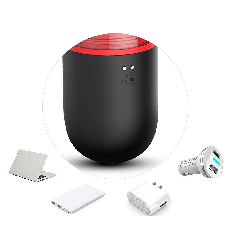 Bomba Peniana Elétrica Recarregável com 9 Modos de Vibração e 3 Níveis de Sucção - S-Hande Air | 19 x 6,0 cm - 4