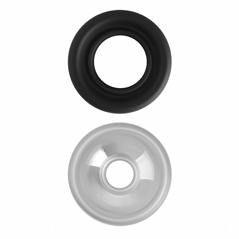 Bomba Peniana Elétrica Recarregável com Monitor Digital e Anel em Silicone - Penis Pump | 20 x 6,0 cm - 3