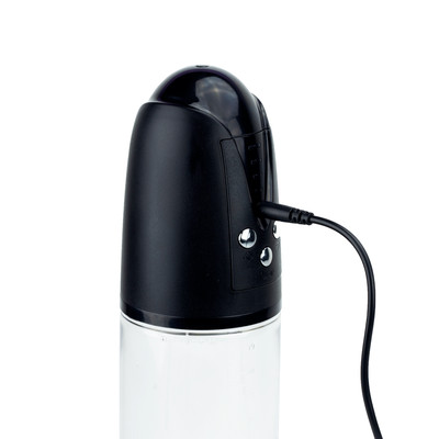 Foto 10 do produto Bomba Peniana Elétrica Recarregável com Vagina em TPR, Anel, 4 Modos de Sucção e 4 Intensidades - Passion Pump Men