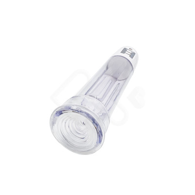 Foto 6 do produto Bomba Peniana Elétrica com Sucção Automática e 4 Níveis de Velocidade - Penis Pump Master Max Cup | 31,8 x 6,6 cm | Cor: Branco