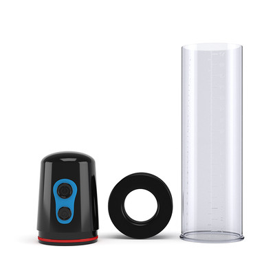 Bomba Peniana Elétrica com Sucção Automática - Max Pump Energy | 16,5 x 3 cm | Disponível em 2 Cores