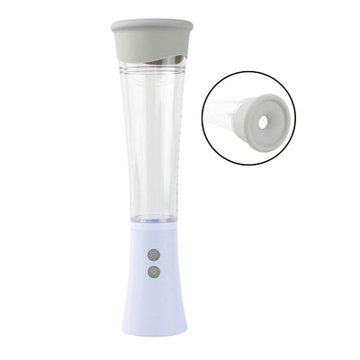 Bomba Peniana com Função Sucção, 9 Modos de Vibração e Carregamento Via Magnetismo - S-Hande Max | 21 x 2,0  cm