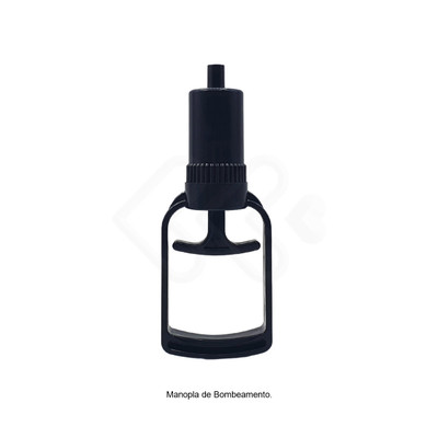 Foto 6 do produto Bomba Peniana Manual Fumê com Manopla de Bombeamento e Válvula de Descompressão do Ar - ClassiUp LuvPump | 32 x 6,1 cm