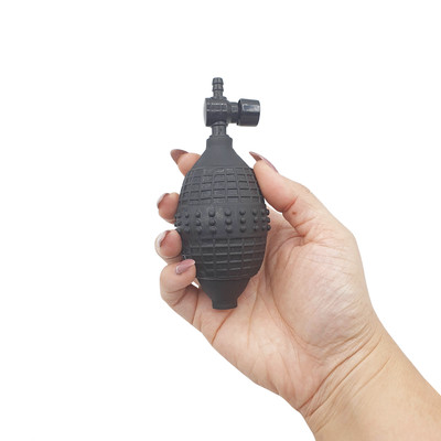 Bomba Peniana Manual com Pêra - Dom B1 | 21,5 x 6,2 cm