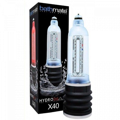 Bomba Peniana Manual para Uso no Chuveiro ou na Banheira - Hydromax X40 Bathmate | Disponível em 2 Cores