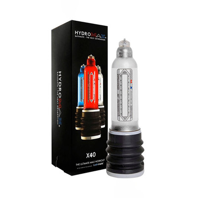 Bomba Peniana Manual para Uso no Chuveiro ou na Banheira - Hydromax X40 Bathmate | Disponível em 2 Cores